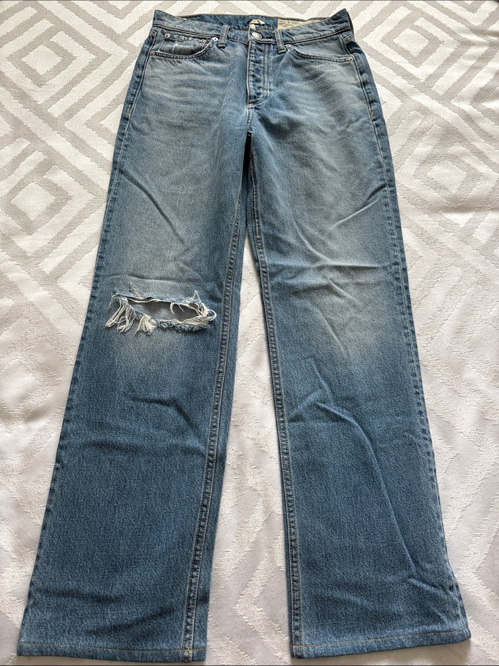 Alex High Rise Straight Jean Rag & Bone